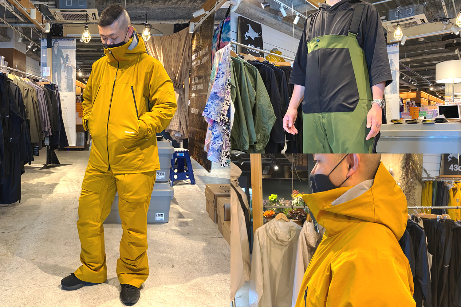 43DEGREESサイズ別着用レビュー