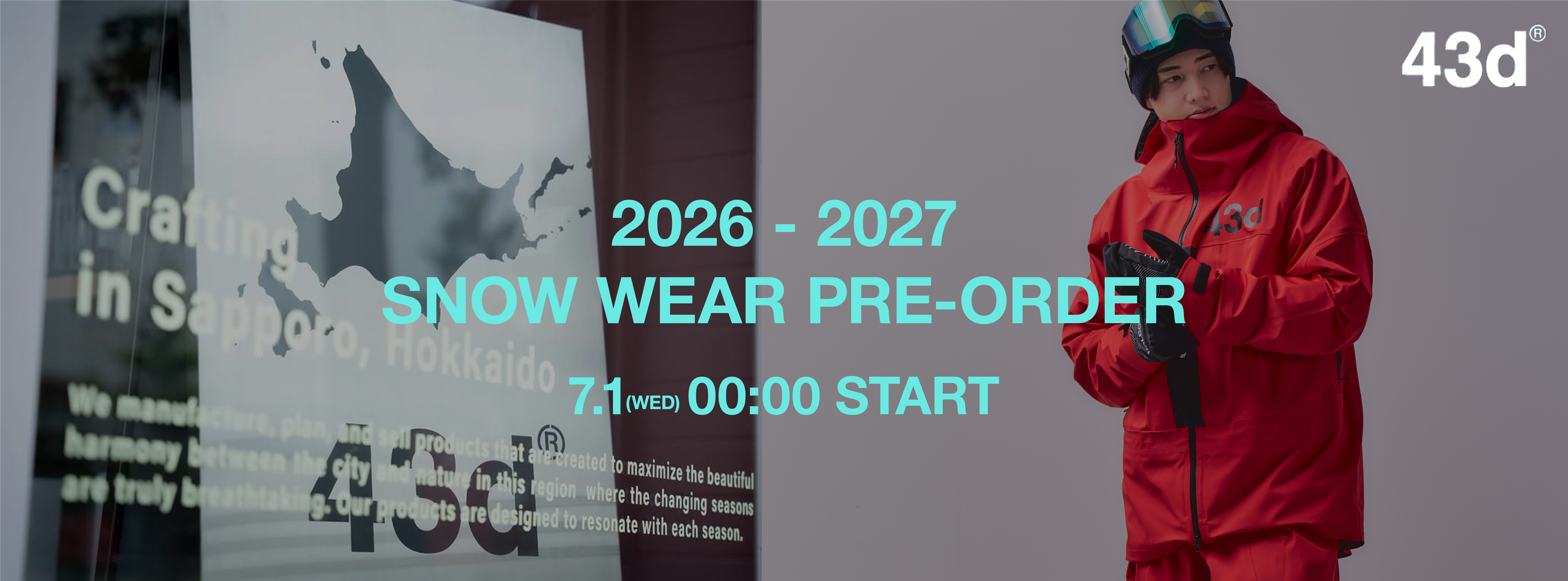 43DEGREES pre-order