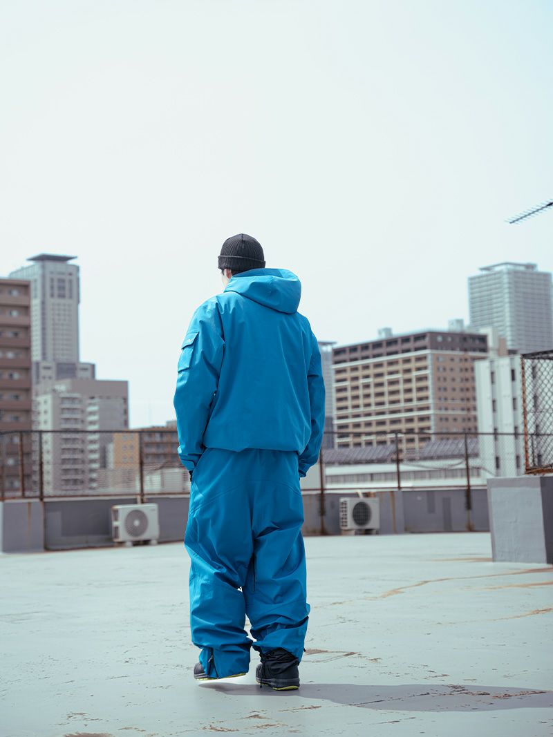 SOS ウェア ライトブルー Shell Urban43DEGREES｜Four Seasons Design Lab.