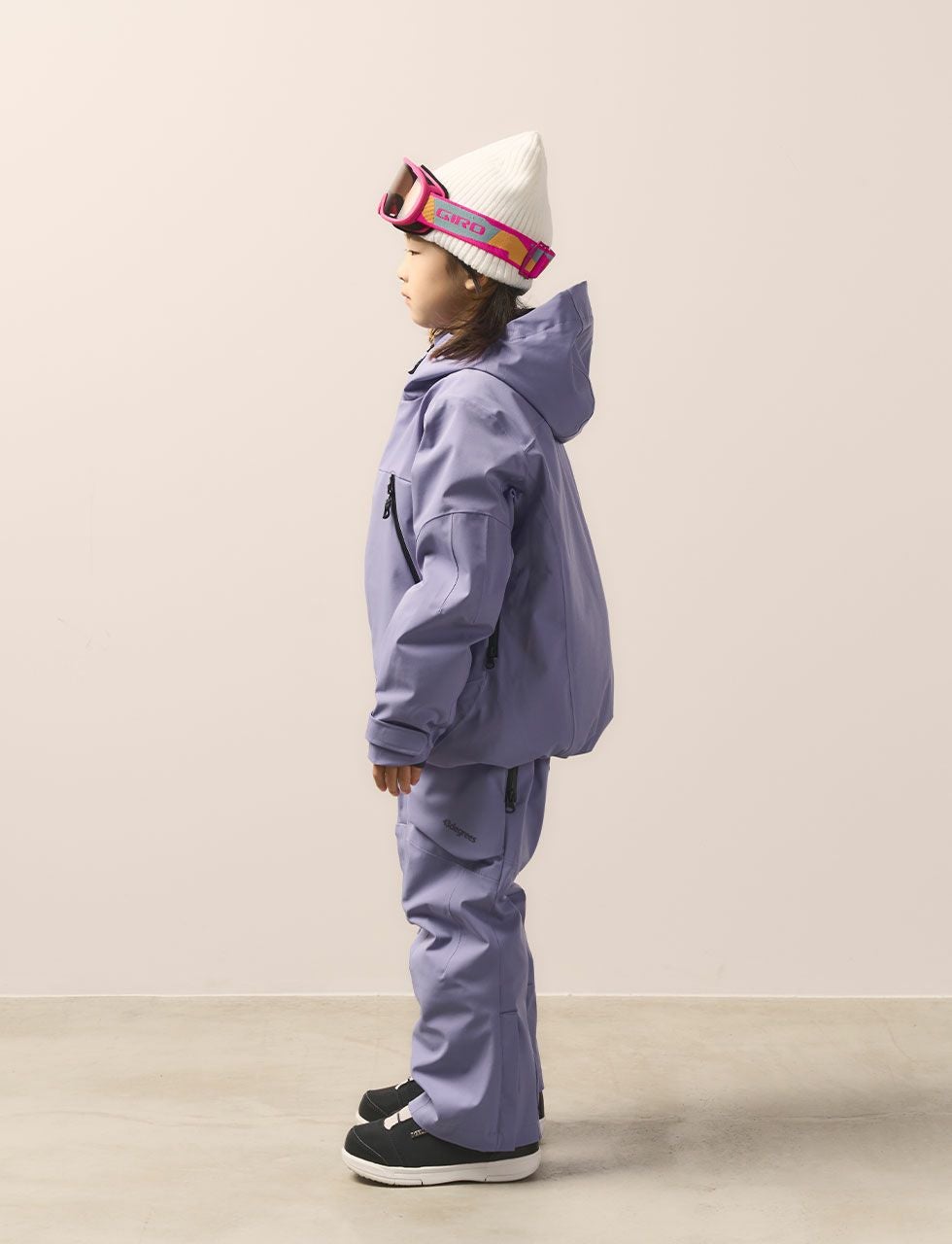 3月末まで最終価格 ピンクハウスブルーグレー色ジャケット 2025-2026 43DEGREES Junior Peak Jacket43DEGREES｜Four Seasons