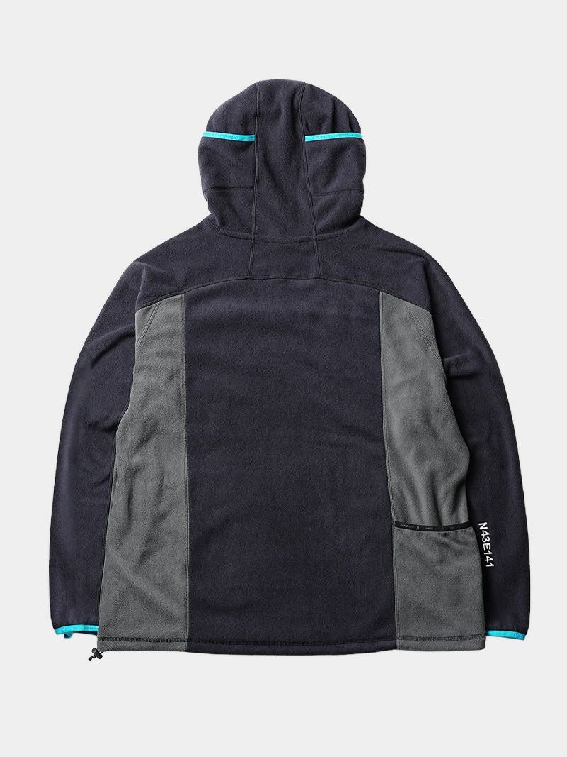 Fleece High Neck Hoodie
