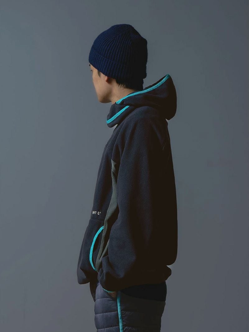 Fleece High Neck Hoodie
