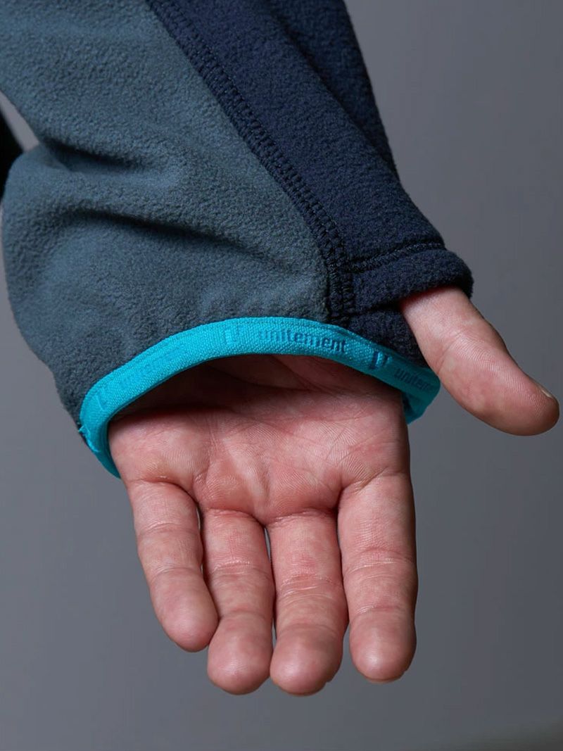 Fleece High Neck Hoodie