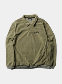 Fleece Polo Pullover