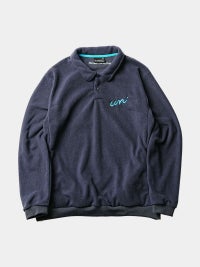 Fleece Polo Pullover