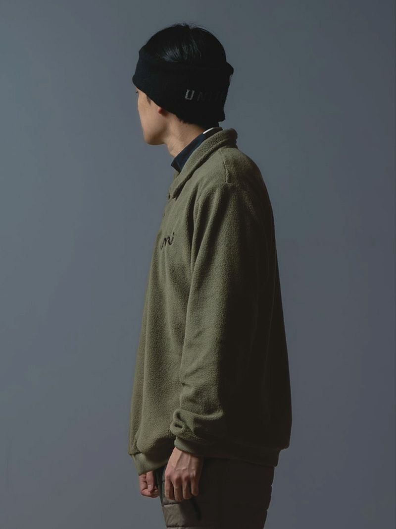 Fleece Polo Pullover