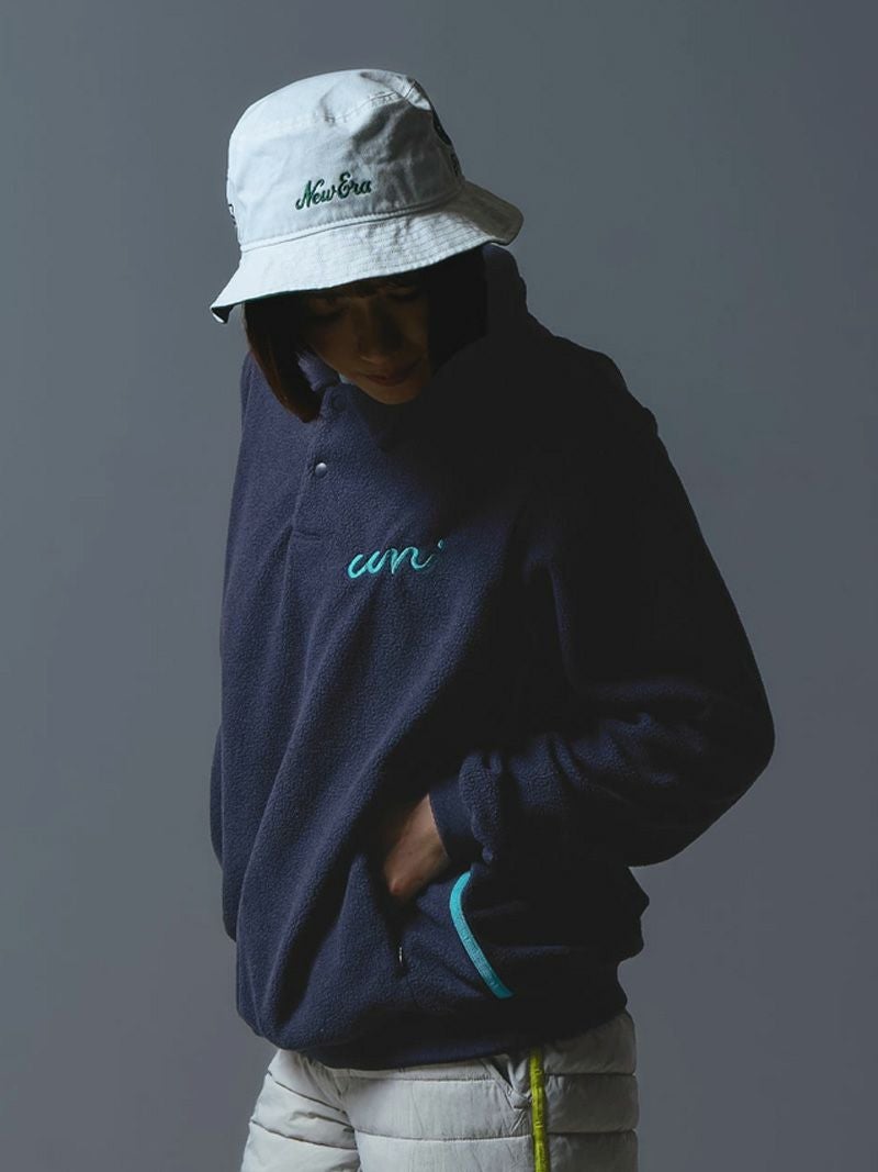 Fleece Polo Pullover